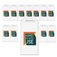 365天 佳句設計信封, 金錢的價值, 12入