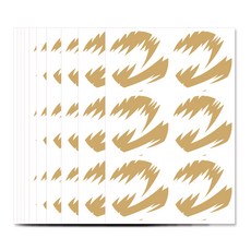 365天 圖案貼紙 6入, 閃電, 10入