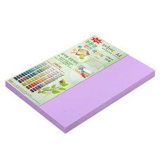 paperculture New C-Plain 雙面色紙 A4 No.28 淡紫色, 120枚入