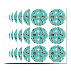 365天 圖案貼紙, 動物, 60入