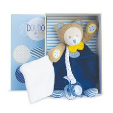 DoudouEtCompagnie 杜德公司 安撫熊娃娃, 藍色