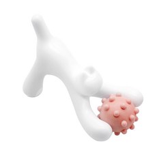 Interpop迷你貓全身按摩球, 1個, 粉色的