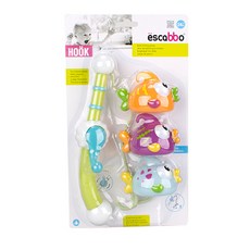 escabbo 魚浴釣魚游戲 4 件套, 混色