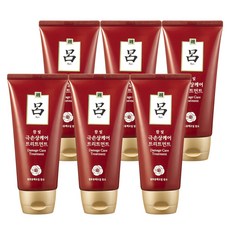 려 함빛 극손상케어 트리트먼트 동백향, 180ml, 6개