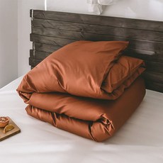 素色被套, 棕色