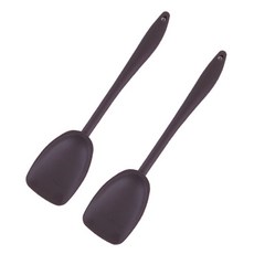 BABY&I 矽膠勺子, 棕色, 2入