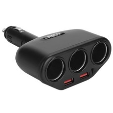 코시 듀얼 QC3.0 멀티 차량용 충전기 CGR3316AT, 1개