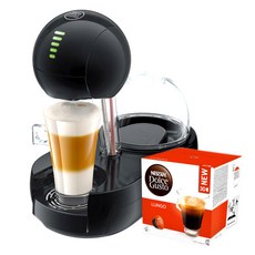 돌체구스토 커피머신 스텔리아 블랙 + 룽고 매그넘팩 30p