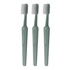 TESS 超軟毛溫和潔淨牙刷 薄荷綠, 1件, 3個