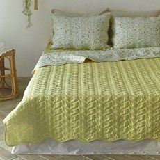 PRIELLE 碎花薄被, 綠色