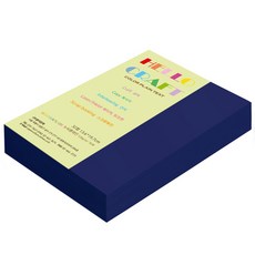 New C-Plain 紙文化 雙面色紙 No.42 群青色, 32開, 280張