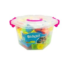 Party Pia幼兒用粉彩組裝軟積木 120入, 混色