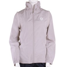 KATELORD 女式全拉鍊可拆袖風衣 KL131JP02