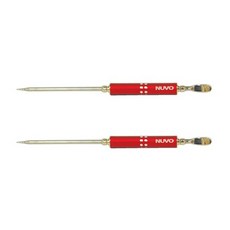 NUVO 拿鐵勾花針, 紅色的, 2件
