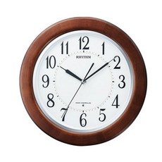 東海Time 棕色 Ribaraito 壁鐘 8MY461SR06, 混合顏色