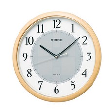 東海時間 自然太陽能圓形掛鐘 SF243B, 混合顏色