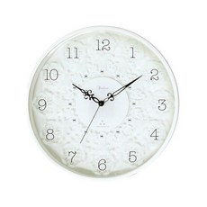 Starline 白色蕾絲掛鐘 SWR-1182WT, 混合顏色