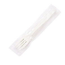 Bom91 象牙白餐具 大叉子 17 × 2.8 cm, 1個, 200個