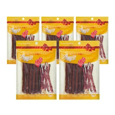 슈퍼츄개빼로 강아지 껌 6p, 오리고기 + 소가죽 혼합맛, 70g, 5개