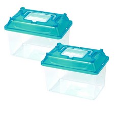 水族花園 潔淨採集箱 藍色 XL 330-C, 2個
