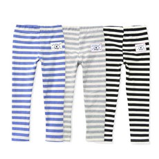 Little rabbit 孩童條紋內搭褲 3件組