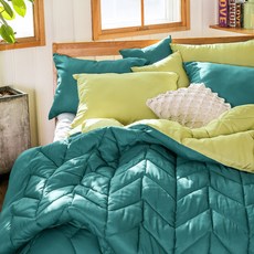 The Zari 環保抗菌日常純色薄被枕頭套組