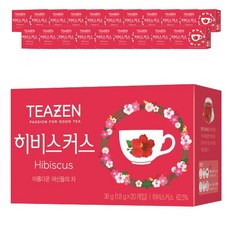 티젠 히비스커스 차, 1.8g, 20개입, 20개