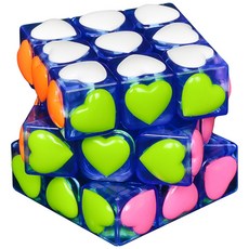 愛心圖形立方體玩具 SG4468, 混色