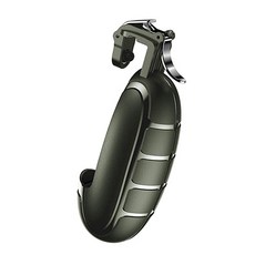 베이스어스 수류탄 트리거 조이스틱 핸들, 카키, 1개