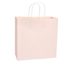 Bom91 紙製購物袋 30入, 淺粉色
