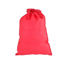 봄91 끈조리개 부직포백 20 x 28 cm, 레드, 20개