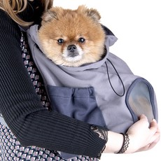 올치 프론트 버킷백, 그레이, 1개