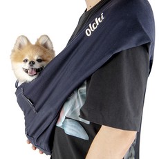 올치 안아줘 초경량 슬링백 2, 네이비, 1개