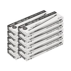 Uni Stylefit 純色筆 0.28 毫米, 黑色的, 100件