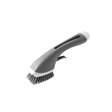 LIVING DUO 可填充洗劑清潔刷, 灰色, 1個