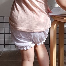 宇宙孩童 女童南瓜楊柳皺內搭褲