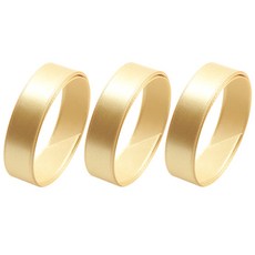 Bom91 緞面緞帶 15mm x 3入, 13 金色, 45.72m