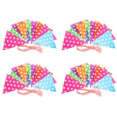 TOCTOC 派對三角旗掛飾 4入, NO13