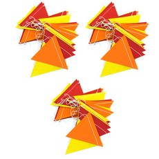 TokTok派對 三角形派對旗幟掛飾 3入, NO33