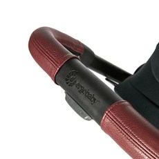 ergobaby 娃娃車手把套, 酒紅色, 2入