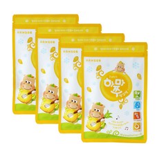 함소아 얼려먹는 하마쭈 망고맛, 100g, 4개