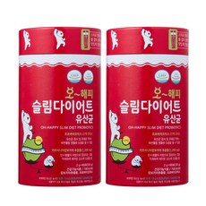 뉴팜 오 해피 슬림다이어트유산균 60p, 2g, 2개입, 60회분