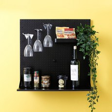 CASAMARU 魔術洞洞板 600x600mm, 1個, 黑色