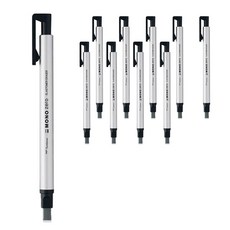 Tombow 蜻蜓牌 單色零橡皮擦 EH KUS04, 方形銀, 10片