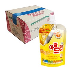아람농장 아람드리 유자주스, 100ml, 40개