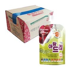 아람농장 아람드리 자두주스, 100ml, 40개