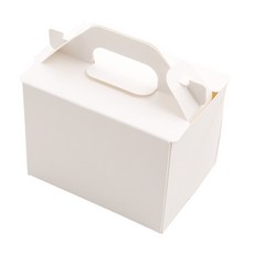 Bom91 韓國製 SW 切片蛋糕 前開式盒 小, 白色, 15個