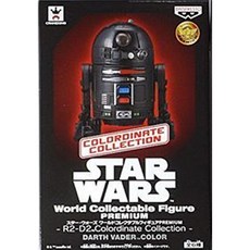CRANEKING BP37620A 星球大戰世界收藏圖 R2-D2 達斯維達彩色成品圖 8cm, 1個
