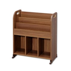 IRIS OHYAMA 愛麗思歐雅瑪 玩具繪本收納櫃 ER-6030, 棕色