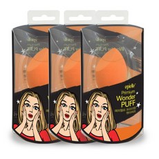 epielle 斜角美妝蛋, 單色, 3片